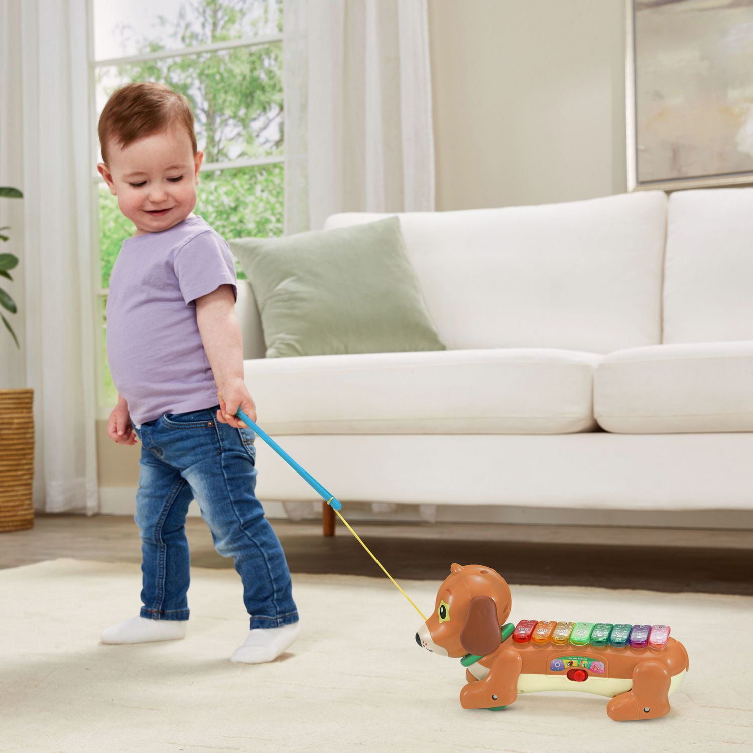 VTech Elton, mon rouli xylophone - Jouet musical pour bébé - Version française