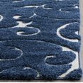 thumbnail image 3 of SAFAVIEH Florida Douglas Tapis Vignes Florales Shag, 3 of 6