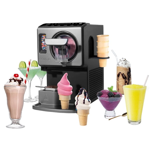 Gourmia 2 L (2.11 qt.) Automatic Soft Serve Ice Cream and Frozen