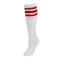 thumbnail image 1 of CTM® Chaussettes Tube Côtelées à Rayures (Lot de 4 Paires), 1 of 2