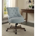 thumbnail image 4 of Callum Light Blue Office Chair, 4 of 4