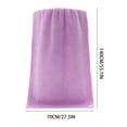 thumbnail image 4 of RXIRUCGD Serviette de Bain Salle de Bain de Luxe Serviette de Bain Ultra Douce en Coton Serviette Haute Absorption Comprend Serviette 27.5X55 Po, 4 of 4