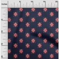 thumbnail image 1 of oneOone Cotton Silk Fabric Floral Block Printed Craft Fabric BTY 42 Inch Wide, 1 of 4