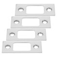 thumbnail image 2 of Miangastore Door Backplates Silver 4Pcs 2.24X0.67X0.04In Home Security, 2 of 9