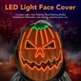 thumbnail image 4 of LED Light Face Cover, EI Cold Filament Glowing Facial Cover  For Halloween Costume Party, 4 of 8