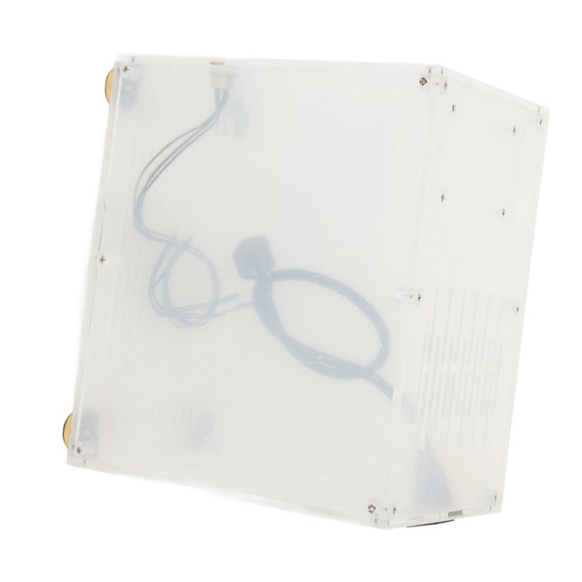 Étui en Acrylique Mini ITX, Installation Simple Étui de Jeu PC Clair Creux Rafraîchissant
