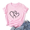 thumbnail image 3 of Birdeem T-Shirts à Manches Courtes Imprimé Tournesol pour Femmes et Filles Grande Taille, 3 of 8