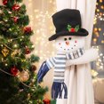 thumbnail image 4 of Vaidha Christmas Rudolph Forest Elderly Curtain Buckle Curtain Tying Rope Door Hanging, 4 of 5