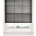 thumbnail image 2 of Cordless Vinyl Window Blinds, Horizontal Mini Slats for Privacy and Light Filtering, Black, 2 of 4