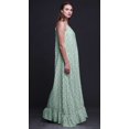 thumbnail image 4 of Bimba Robe de Nuit Imprimée Rose Florale Menthe Pastel pour Femmes Longue à Bretelles Spaghetti Robe Maxi Vêtement de Nuit Grande, 4 of 5