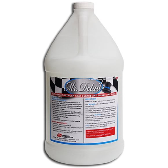Corrosion Technologies Mr. Detail 65104 (1 Gallon) – Quick Detail Spray | Cleans Dust, Dirt, Bug Strike and Bird Droppings | Removes Water Spots and Surface Contaminants | Enhances Shine