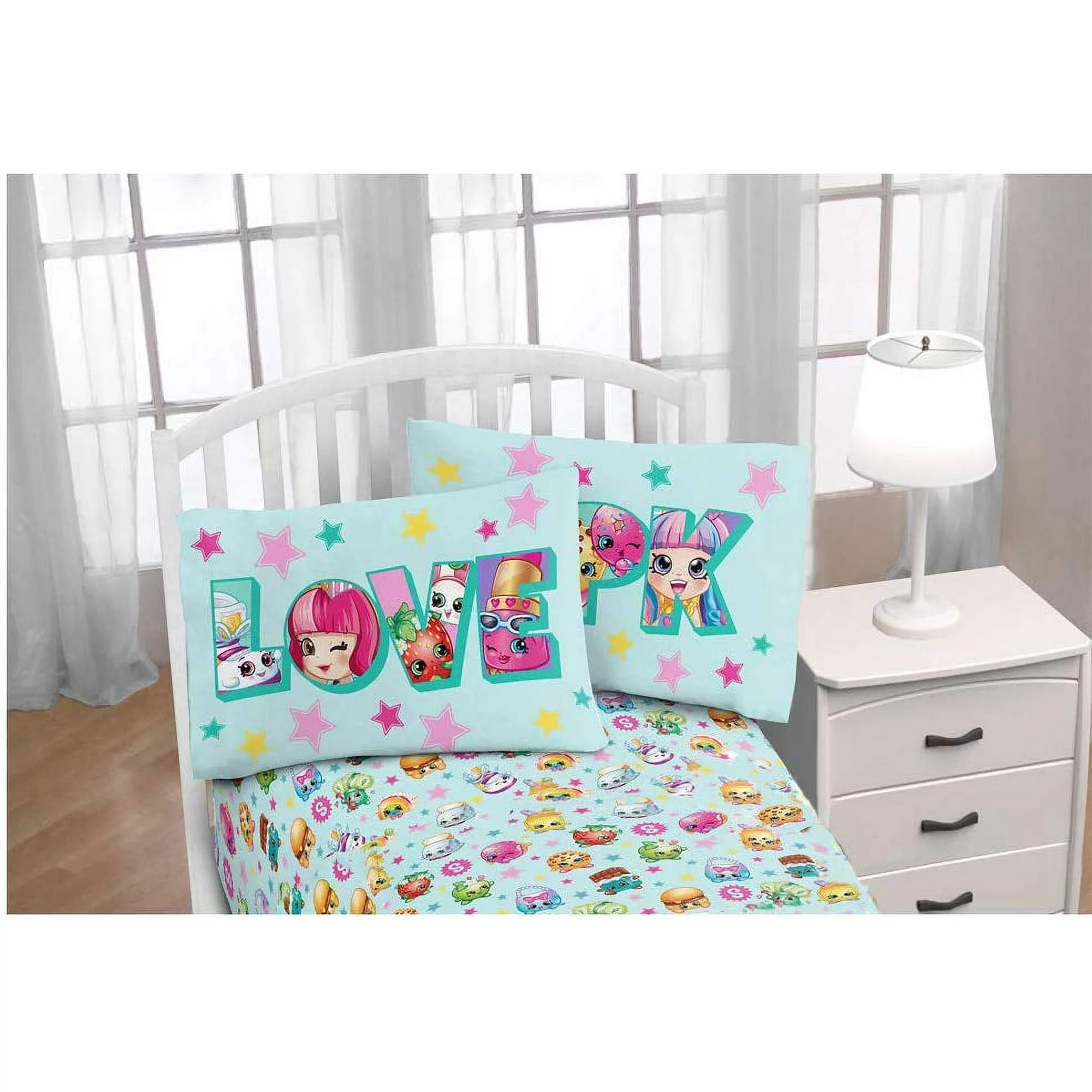 Shopkins Better Together Twin Sheet Set