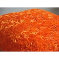 thumbnail image 3 of Pillow Covers, Throw Pillow Covers 22x22 inch (55x55 cm), Orange Accent Pillows, Abstract Ribbon Textured Pillows Cover, Art Silk Square Pillows, Halloween Decorations - Orange Peel, 3 of 4