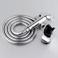 thumbnail image 4 of Luckyn Toilet Bidet Handheld Douche Bidet Chrome Jet Spray Muslim Hygienic Shower Kit,Silver, 4 of 10