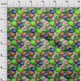 thumbnail image 3 of oneOone Rayonne Vert Tissu Rétro Bouteille Soda Cap Robe Tissu Tissu Imprimé par la Cour 56 Pouces Large-Pi, 3 of 5