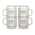 thumbnail image 1 of Ensemble de 4 Tasses à Café, 1 of 1