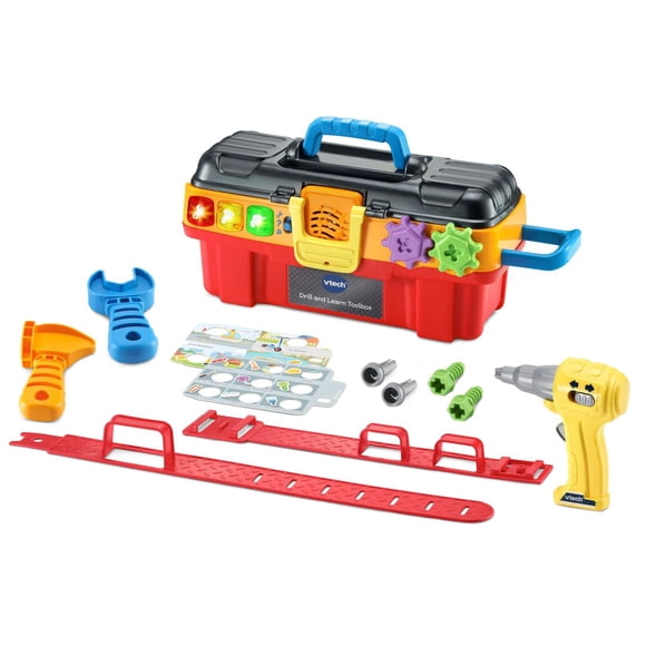 VTech Ma super boîte à outils interactive - Version anglaise, 2-5 Ans