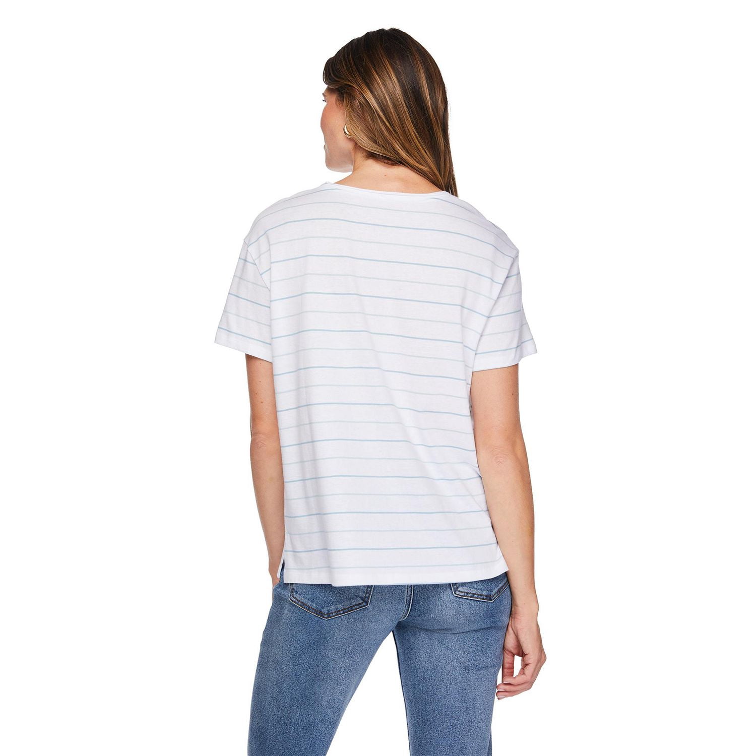 T-shirt à pochette George pour femmes