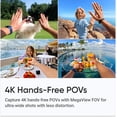 thumbnail image 3 of Insta 360 GO 3S (White) 64GB Tiny Mighty 4K Action Vlogging Camera + 50-in-1 Accessory Kit, 3 of 10