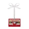 thumbnail image 3 of Mr. Christmas Ornement de cassette rétro, rouge, 3 of 6