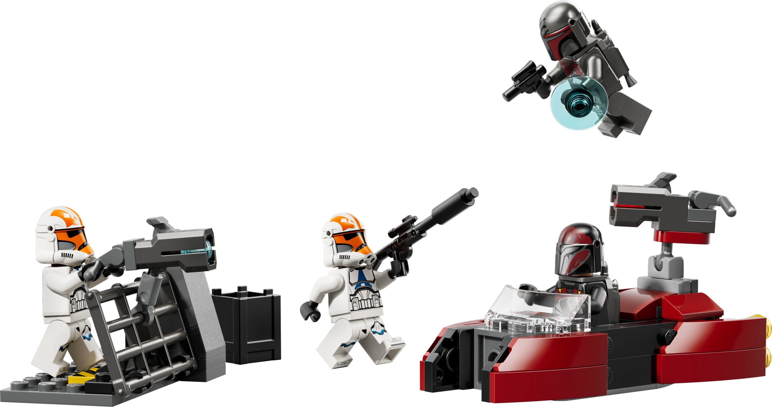 LEGO Star Wars Ensemble de Combat Le Siège de Mandalore, Ensemble 75449