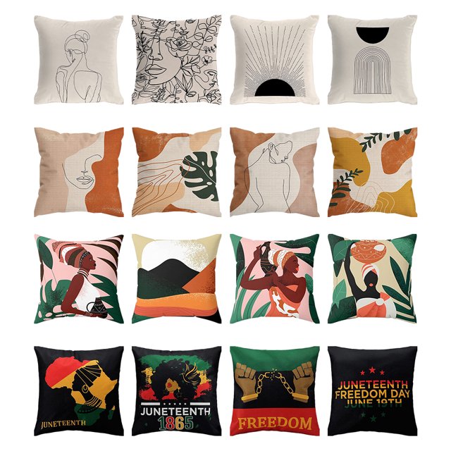 maskred Soft And Durable Throw Pillows Covers Are Easy To Clean And Fit Home Decoration W0134-1 1Set