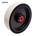 thumbnail image 1 of 6 Inch Soft Resin Diamond Grinding Wheel Gemstone Jade Glass Crystal Lens Polish, 1 of 5