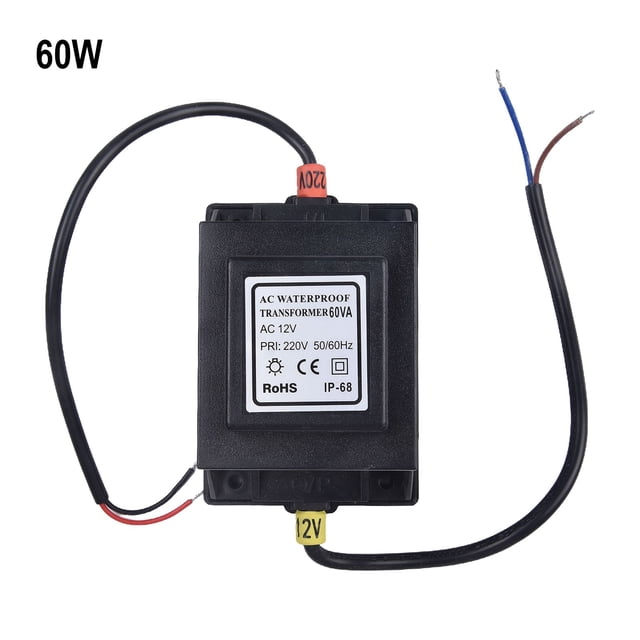 Haute Qualité 12 V CA/CA DEL Transforfor Mer Alimentation Extérieure Étanche Ip67 Résine Conductrice de Chaleur Résine Époxy