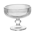 thumbnail image 4 of DOLITY Dessert Sundae Cups Mini Trifle Bowl 11oz Clear Vertical Stripe Pattern, 4 of 9