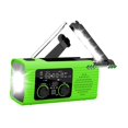 thumbnail image 4 of BELOVING Emergency Radio Compact Multifunctional Weather Radio for Home Hiking Indoor Green, 4 of 8