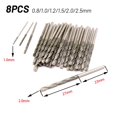 thumbnail image 2 of 0.8mm-2.5mm Coated Tipped Drill Bit for Glass Jewelry Stone Tile, 2 of 4