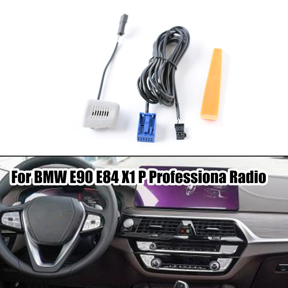 Cache-câble de Microphone Compatible Bluetooth pour Radio BMW E90 E84 X1 Professiona