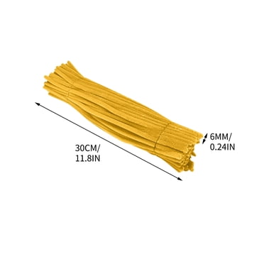 WRKEKC Clearance 100 Pieces Pipe Cleaners Candy Color Pipe Cleaners Set for Pipe Cleaners DIY Arts Crafts Decorations Pipe Cleaners