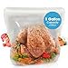 thumbnail image 3 of Sac de Rangement Alimentaire en Silicone 102oz TTG Ensemble de 2] Sacs de Congélation Réutilisables - Couvercles pour Aliments Zéro Déchet et Contenants Contenants en Silicone Réutilisables avec Couvercle, sous Vide, Sacs Très Grands, 3 of 4