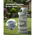 thumbnail image 2 of VEVOR Outdoor Water Fountain 5-Tier Bowl-Shaped Cascading 31.5 in Fountains, 2 of 9