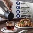 thumbnail image 3 of Cresimo Carafe à Café Thermique en Acier Inoxydable de 2 Litres, Flasque sous Vide à Double Paroi, 3 of 4