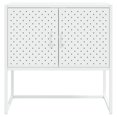 thumbnail image 3 of vidaXL Sideboard White 75x35x75 cm Steel, 3 of 5