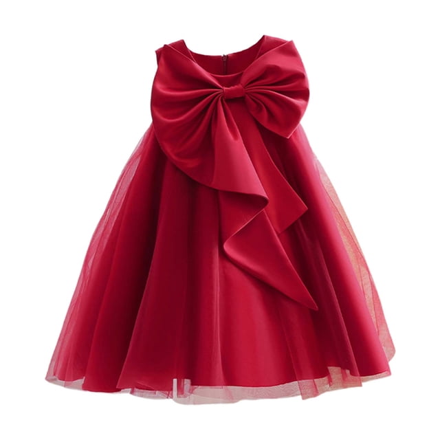 Robes Fille Robes Enfants Formelles pour Filles Robes Rouges pour Filles Robes de Bal pour Filles Robes de Pâques pour Filles Mode Filles