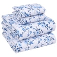 thumbnail image 1 of Ruvanti 100% Cotton Sheets - Crispy Cooling Percale Sheets For Full Size Bed, Breathable & Durable Full Sheet Set, 16 Inches Deep Pocket Bed Sheets, Dandelion Field, 4 Pieces, 1 of 5