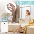 thumbnail image 2 of Portable Air Conditioner 12000 BTU, 3-in-1 AC Unit with Fan & Dehumidifier - Digital Display, Remote, 24H Timer, Sleep Mode, 2 of 7