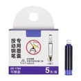 thumbnail image 2 of LSLJS 10 Cartouches d'Encre Rechargeables 10 ml pour Stylo-Plume Rétractables 0,38 mm Baril Transparent Bleu, Fountain Pen, 2 of 8