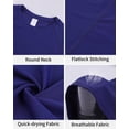 thumbnail image 3 of Charmo Chandails de Bain Dégradés à Manches Courtes pour Hommes Séchage Rapide UPF 50+ Protection Solaire Rash Guards Course Randonnée Natation Hauts, 3 of 9