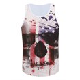 thumbnail image 2 of Innerwin Tank Tops American Flag Print Mens Muscle Shirts Gym Sleeveless Bodybuilding Summer Style D XL, 2 of 3