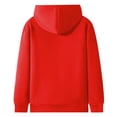thumbnail image 4 of LOVZFMLL Winter Jackets for Women Fashionable Printed Fleece Hooded Sweatshirt Jacket, 4 of 4