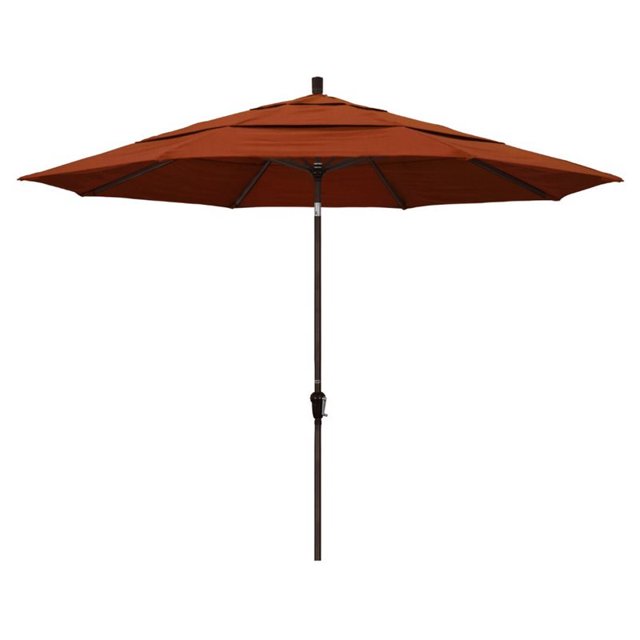 California Umbrella Parasol de Patio 11 Pieds en Toscan