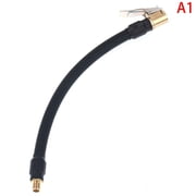 Rubber Hose Flexible Tire Valve Extension Tube Adapter for Tire Inflator Pump