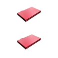 thumbnail image 2 of crativent Étui Porte-Cartes 24TF en Aluminium, Boîtier de Rangement pour Cartes Mémoire, Rouge, Ensemble de 2, 2 of 6