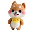 thumbnail image 1 of EQWLJWE Plush Toys Cute Litter Dog Pattern Handmade DIY Poke Wool Felts Material Production Package, 1 of 3