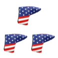 thumbnail image 1 of Decodeary Premium PU Sport Golf Club Putter Head Cover Protector Replacement Stylish and Durable Style A 3Set, 1 of 6