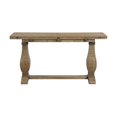 thumbnail image 3 of Bowery Hill Contemporary Solid Wood Flip Top Sofa Table Reclaimed Natural Brown, 3 of 14